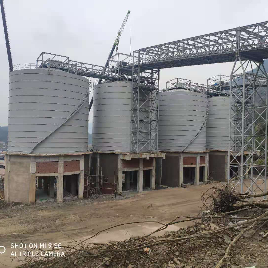 辽宁3000吨骨料钢板库